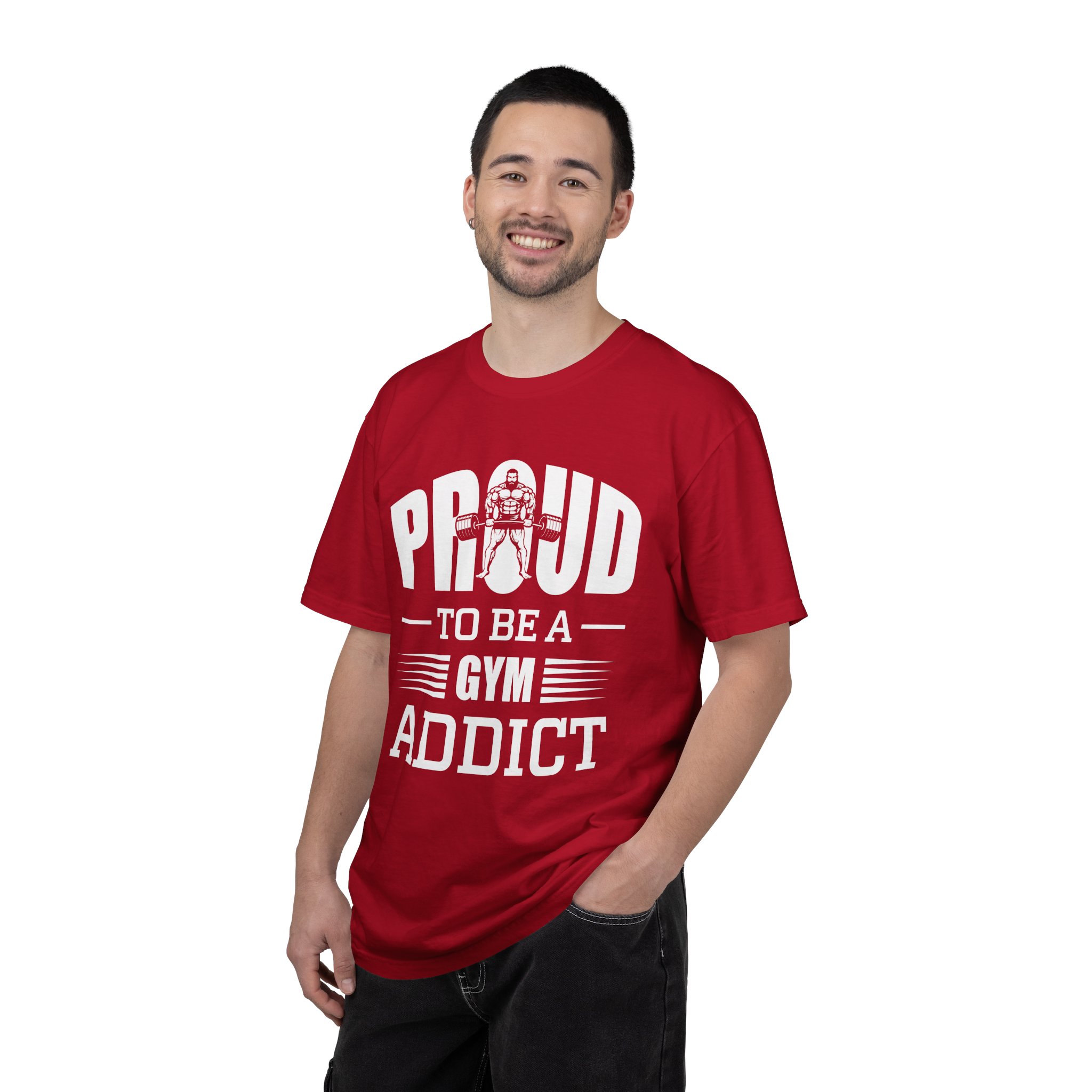 b2 - 6.20 - Proud to Be a Gym Addict T-Shirt – Bold Fitness Graphic Tee for Dedication, Strength & True Gym Lifestyle. - Image 50