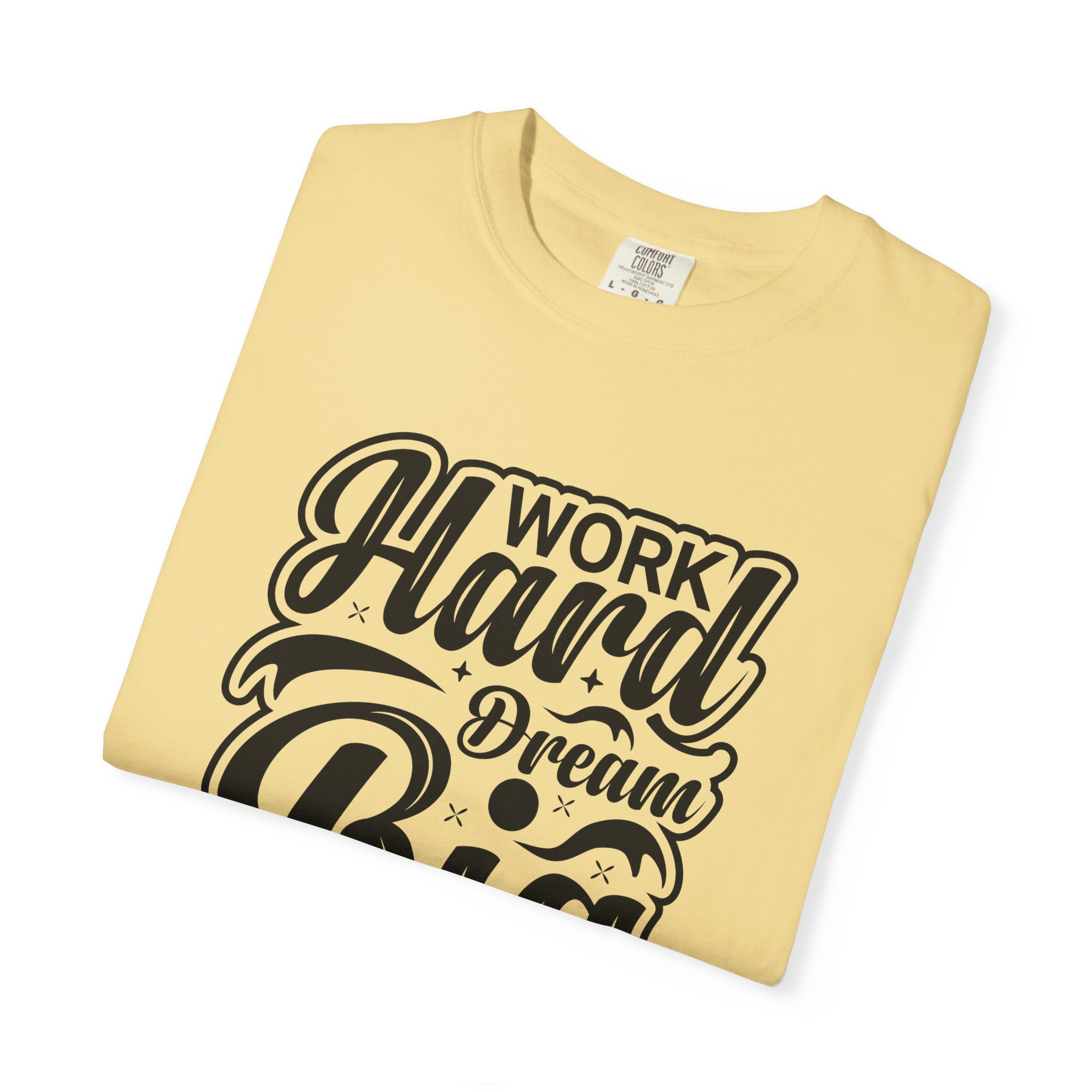 Motivational T-Shirt - Work Hard Dream Big - Unisex Tee for Inspiration, Casual Wear, Gift, Fitness, Entrepreneurs. - Image 23