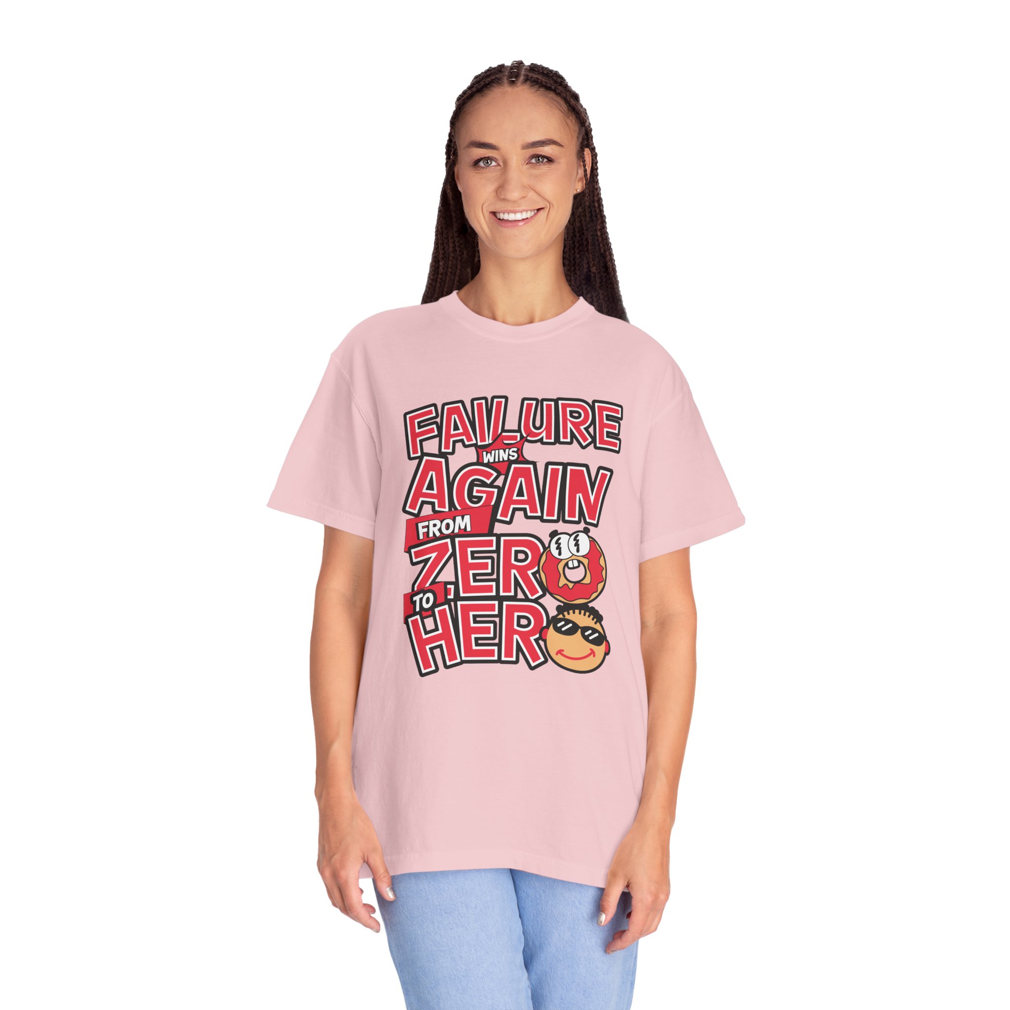 b2 - 2.3 - From Failure Again to Hero T-Shirt – Motivational Graphic Tee for Growth, Resilience & Success Mindset. - Image 51