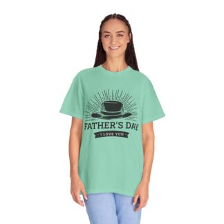Father’s Day “I Love You” Hat Design T-Shirt – Cute Love Graphic Tee for Dads, Perfect Gift for Father’s Day, Birthday & Special Celebration Wear. - Image 27