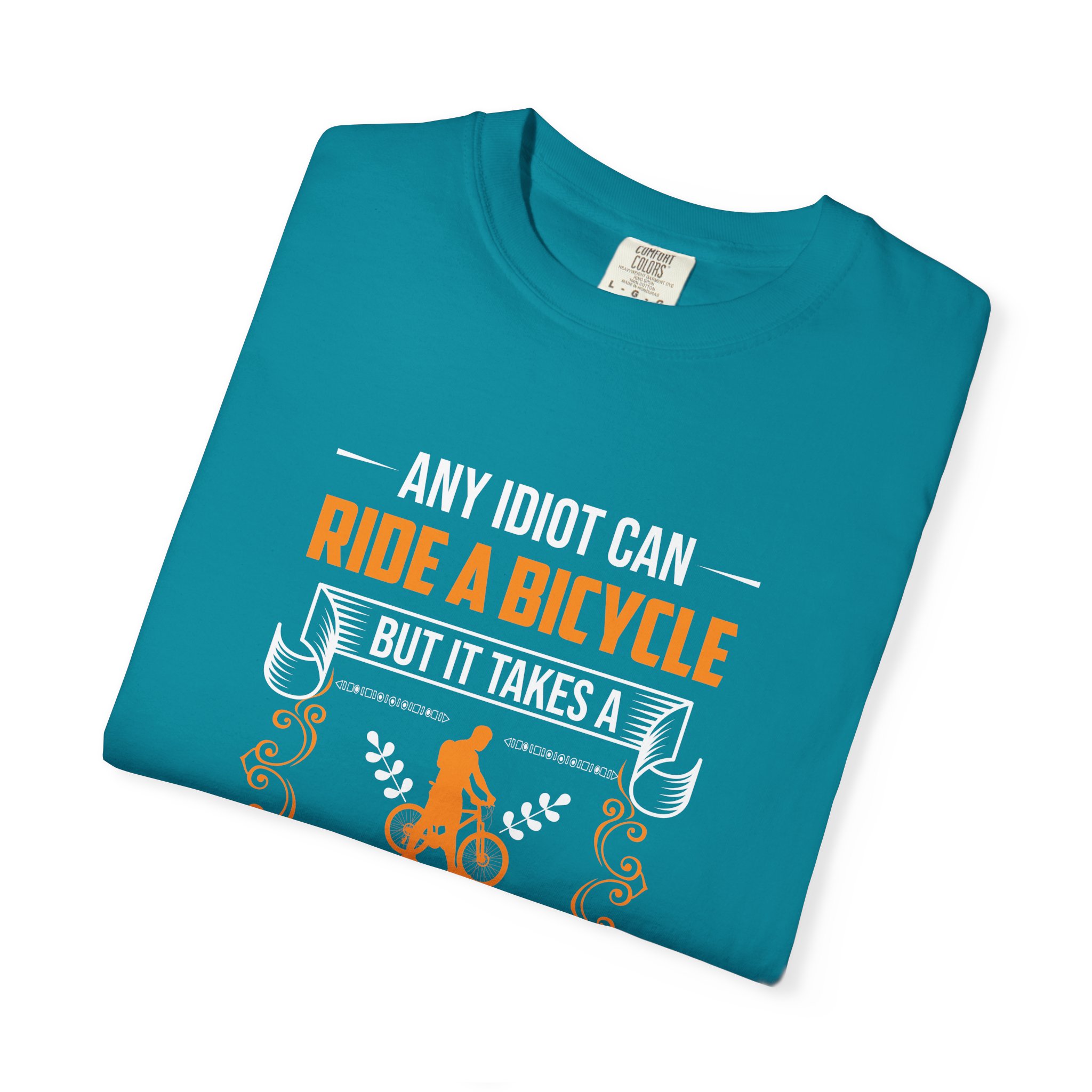C - 20.17 - Idiot Cyclist T-Shirt: Perfect for Bike Lovers, Gift for Riders, Cycling Enthusiasts, Fun Tee for Bike Events, Sporty Casual Wear. - Image 55