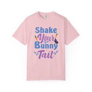 Cute bunny graphic T-shirt for Easter Fun - Shake Your Bunny Tail T-Shirt - Image 33