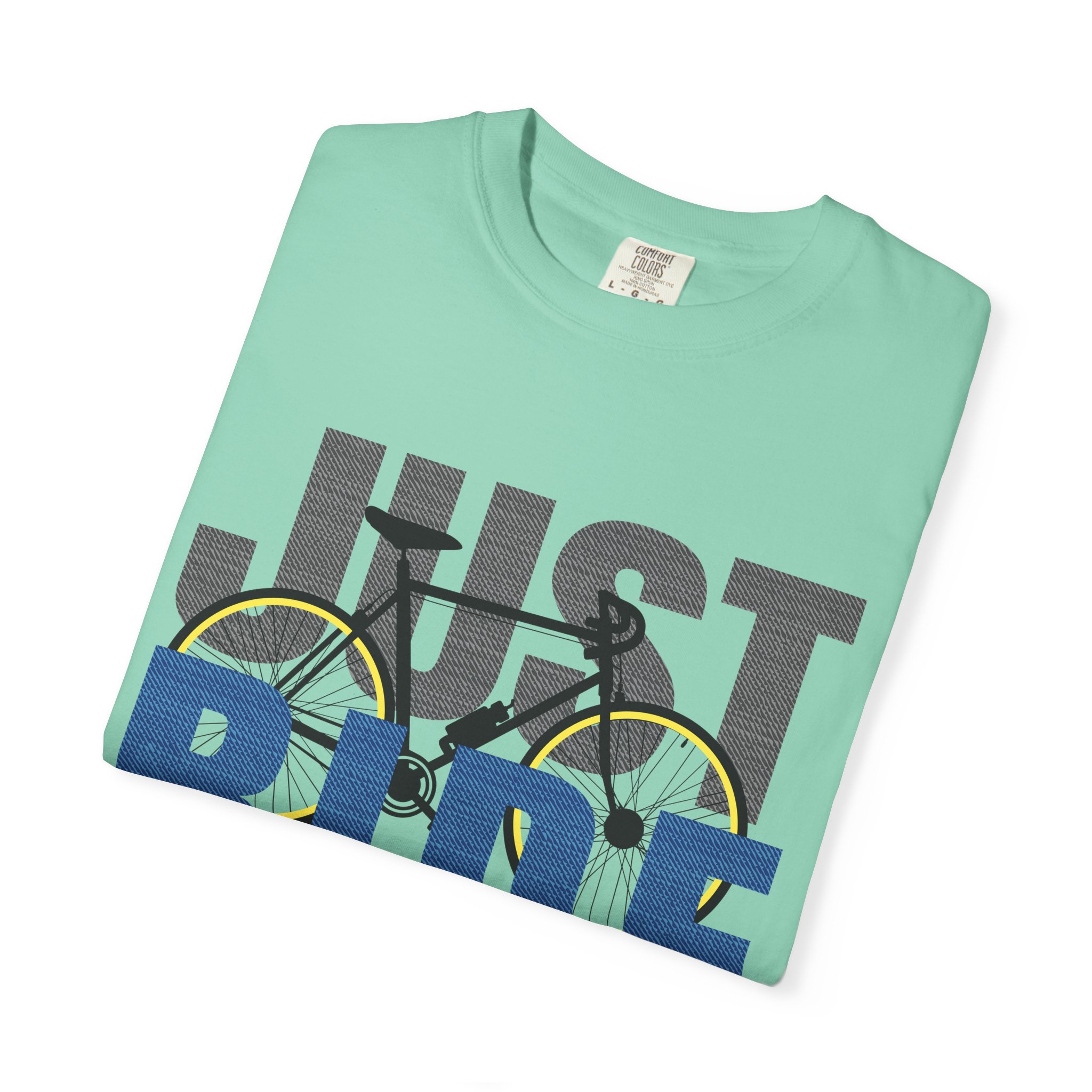 Unisex Cycling T-shirt, Just Ride Graphic Tee, Sporty Casual Wear, Cycling Gift, Active Lifestyle Apparel, Bike Lover Shirt. - Image 31