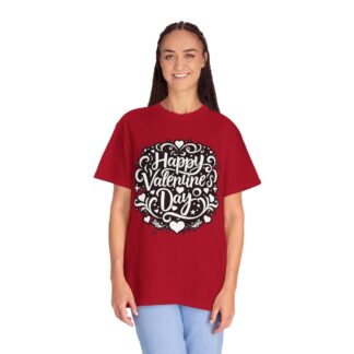 Happy Valentine’s Day Heart Floral T-Shirt – Romantic Floral Graphic Tee for Couples, Love Gifts & Festive Celebration. - Image 51