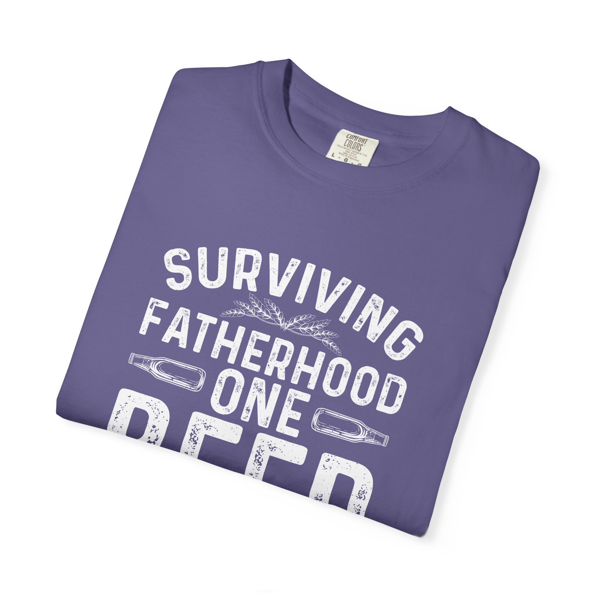 Surviving Fatherhood T-Shirt, Funny Dad Shirt, Father's Day Gift, Unisex Tee, Beer Lover Apparel, Casual Wear. - Image 47