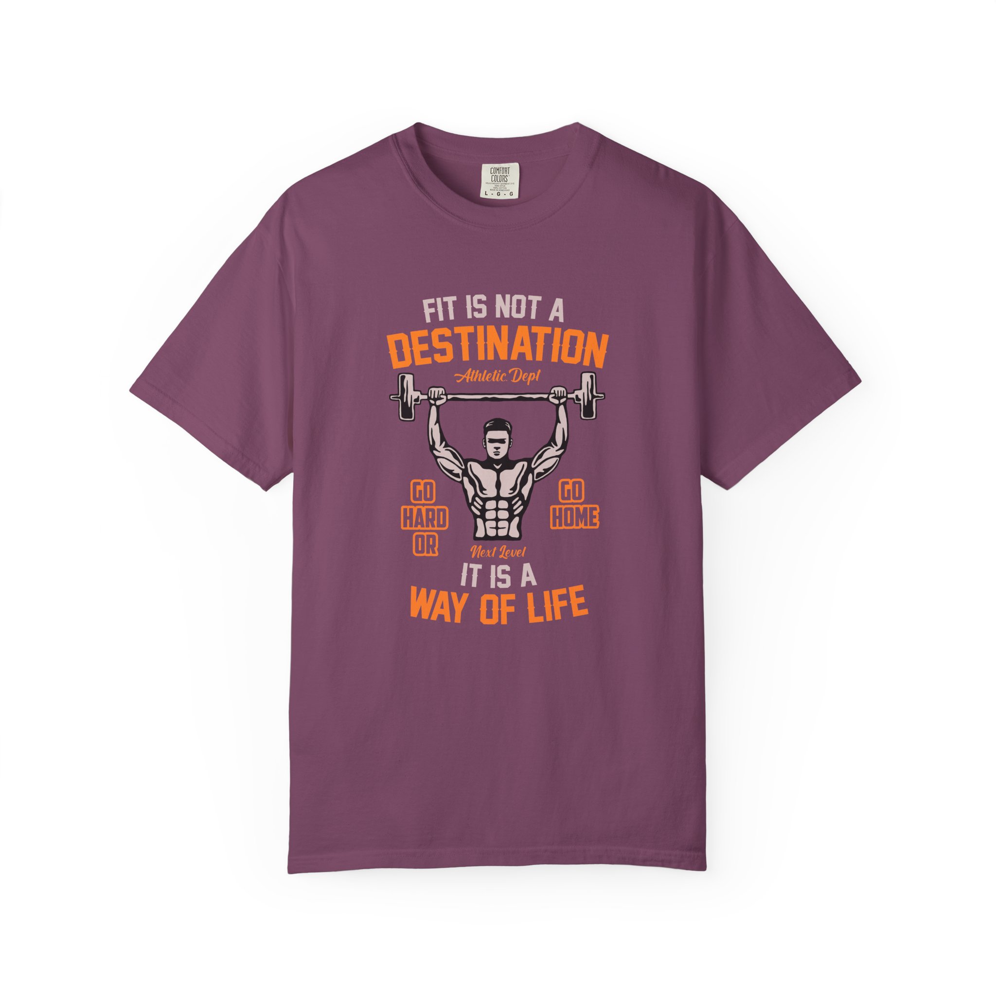b2 - 6.16 - Fit Is Not a Destination It’s a Way of Life T-Shirt – Motivational Fitness Graphic Tee for Healthy Living, Discipline & Everyday Strength. - Image 41