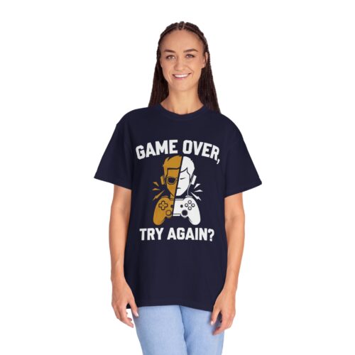 Gaming Tshirt for Boys - Playful Gamer Gift - Game Over Unisex Tee - Image 19