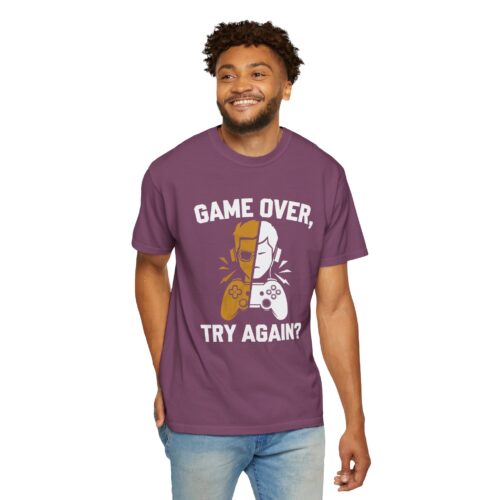 Gaming Tshirt for Boys - Playful Gamer Gift - Game Over Unisex Tee - Image 38