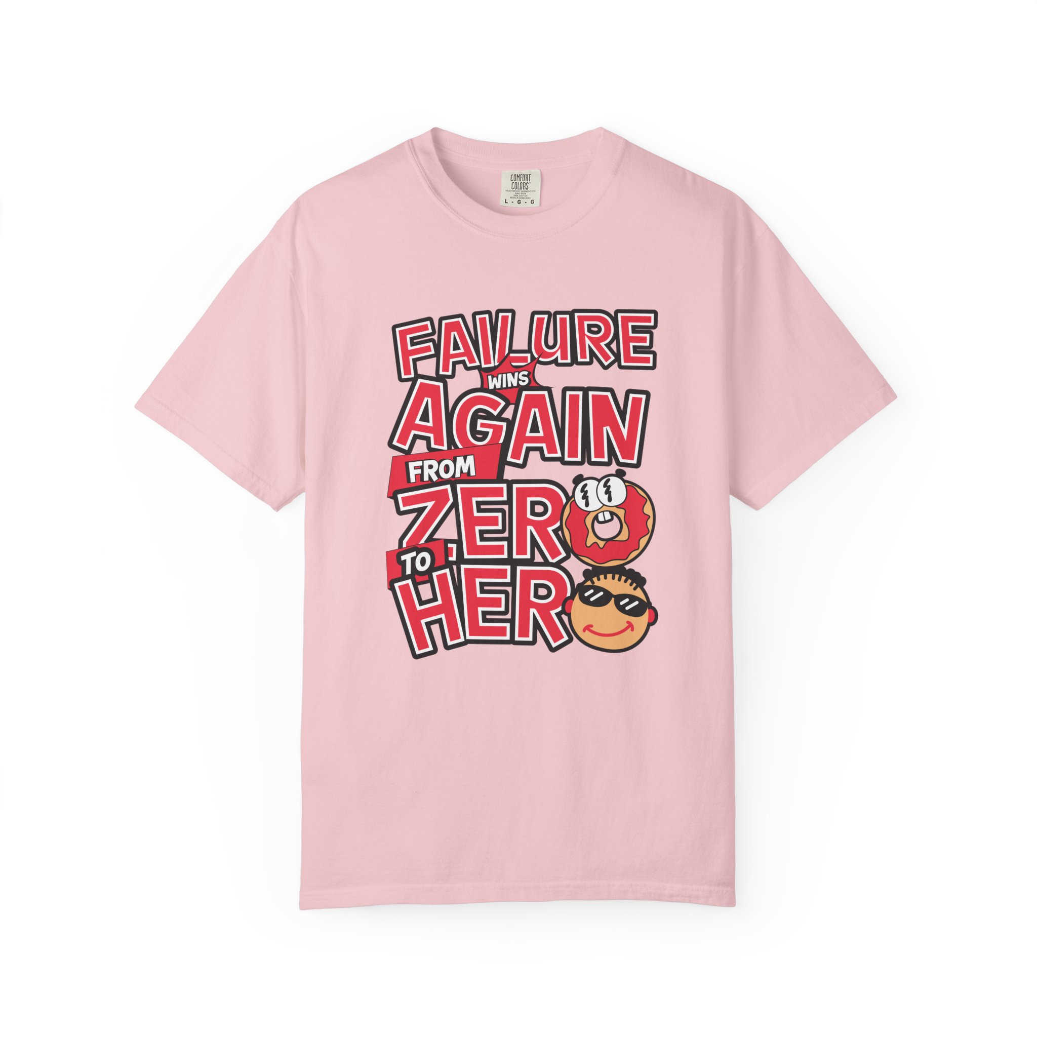 b2 - 2.3 - From Failure Again to Hero T-Shirt – Motivational Graphic Tee for Growth, Resilience & Success Mindset. - Image 49