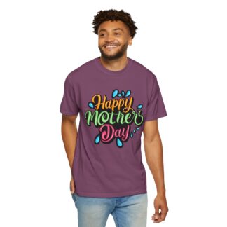 Happy Mother’s Day Colorful Hand-Lettered T-Shirt – Cute Mom Gift Graphic Tee, Celebration Wear & Gift Giving. - Image 54