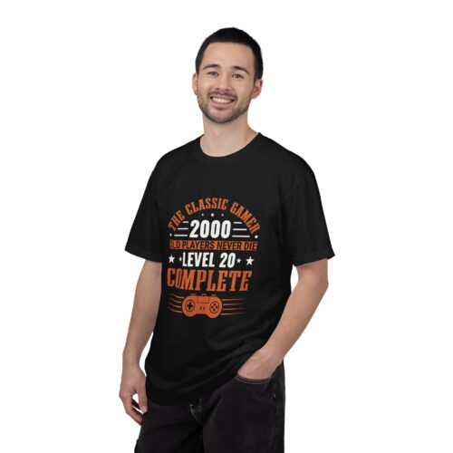 Retro gaming tee Gamer Level 20 Unisex Tshirt - Image 18