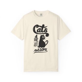 b2 - 5.4 - Cats Are Just Awesome T-Shirt – Fun Cat Lover Graphic Tee for Positive Vibes & Everyday Pet Love.