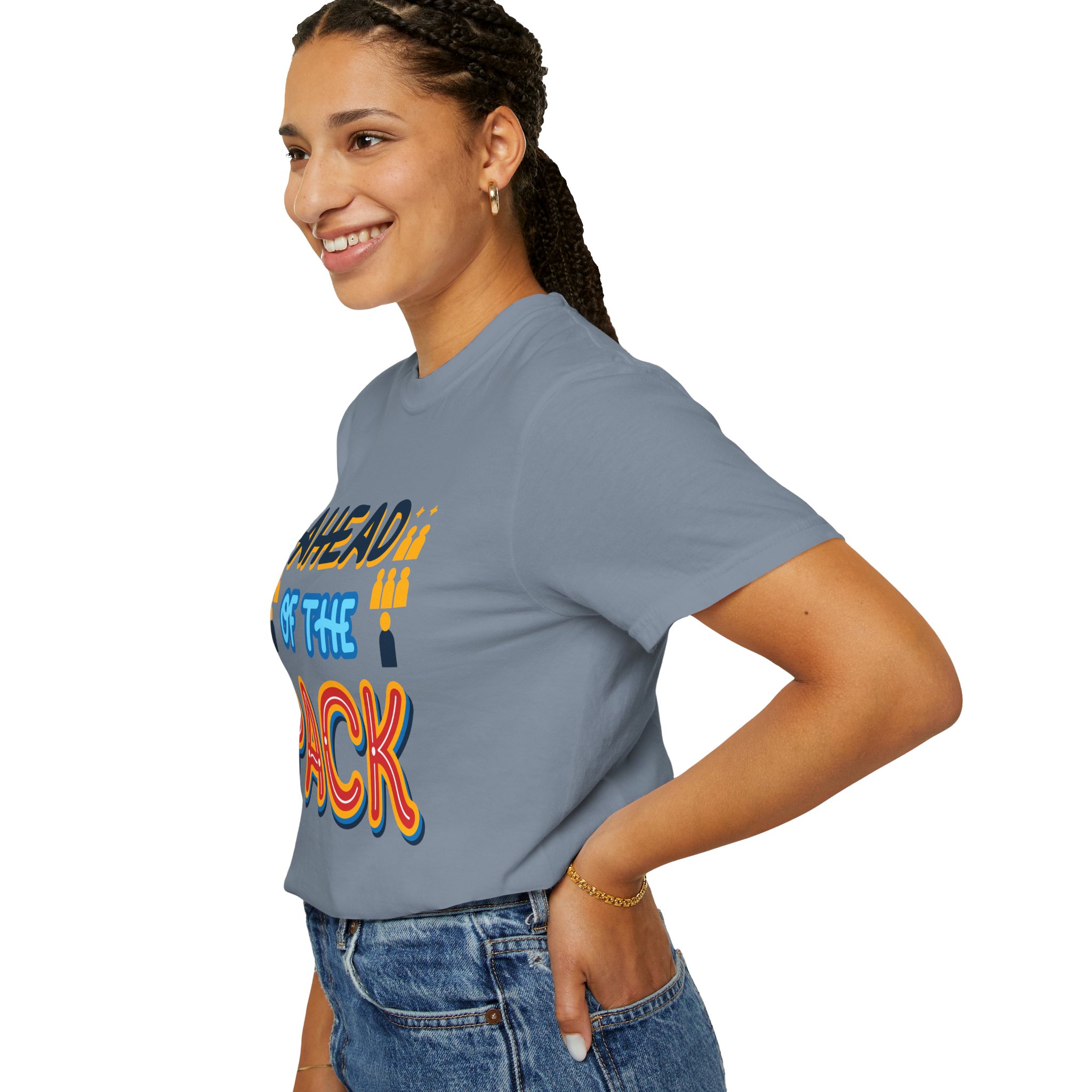 b2 - 2.8b - Ahead of the Pack T-Shirt – Retro Bold Graphic Tee for Leadership, Confidence & Standout Style. - Image 45