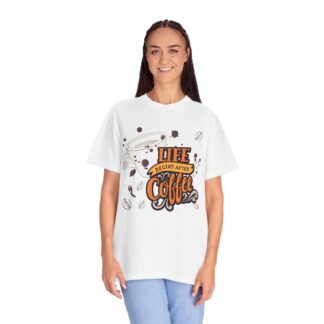 Coffee drinkers t-shirt – Life Begins After Coffee - Image 3
