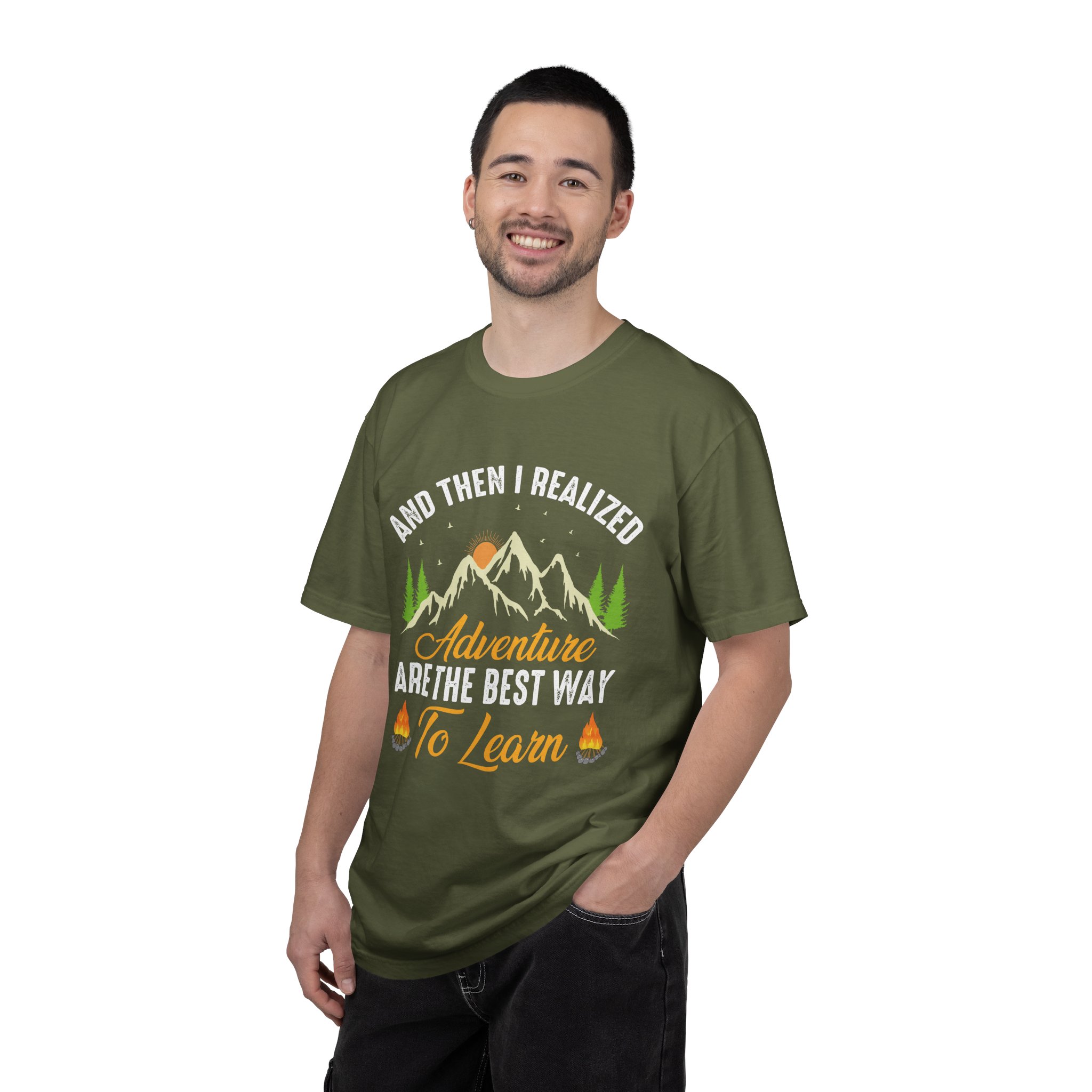 Adventure-Inspired Unisex T-Shirt, Explore, Nature Lover Gift, Hiking Apparel, Great Outdoors, Birthday, Adventure Gear. - Image 42
