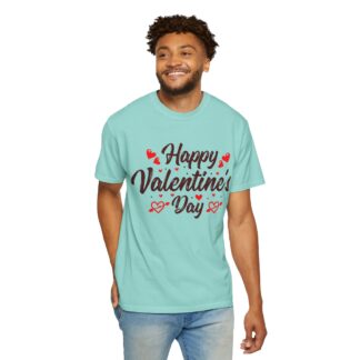 Happy Valentine’s Day Heart Graphic T-Shirt – Romantic Love Graphic Tee for Couples, Gift Giving & Festive Celebration. - Image 46