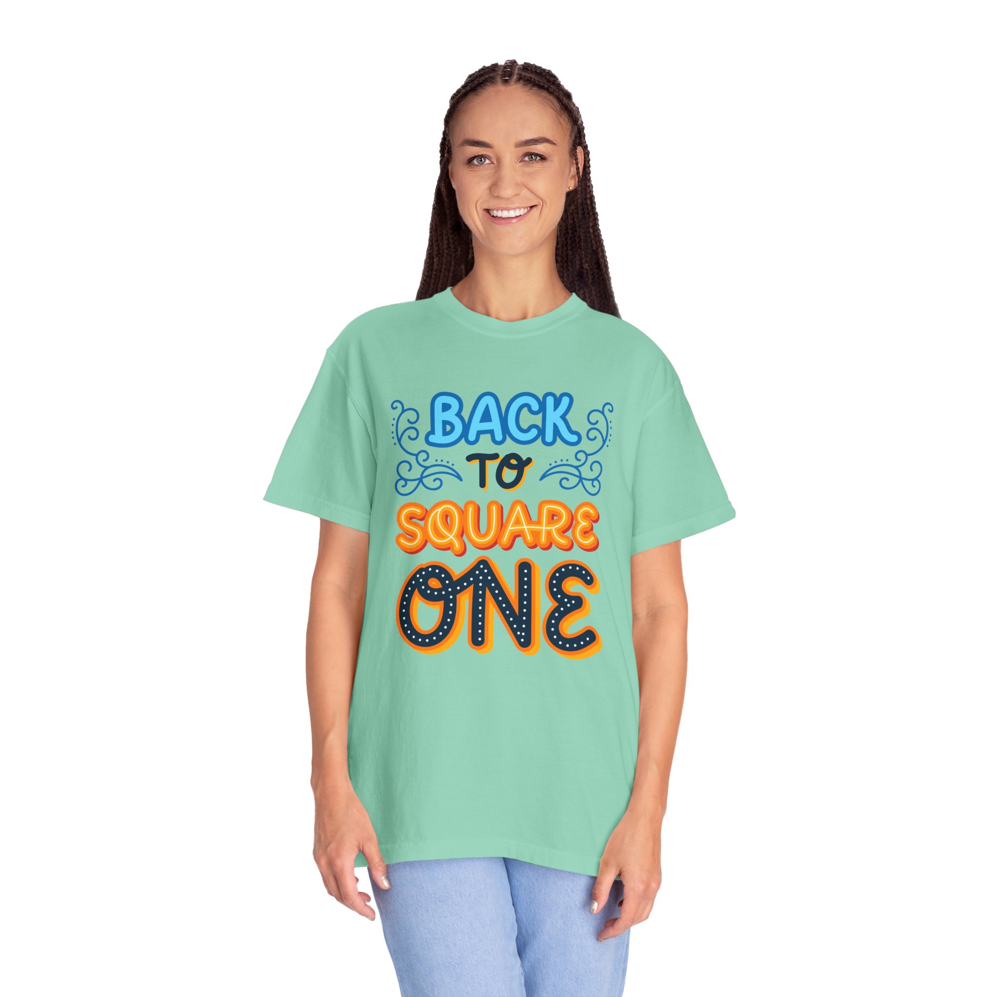 b2 - 2.8d - Back to Square One T-Shirt – Retro Fun Graphic Tee for Fresh Starts & Playful Everyday Vibes. - Image 19