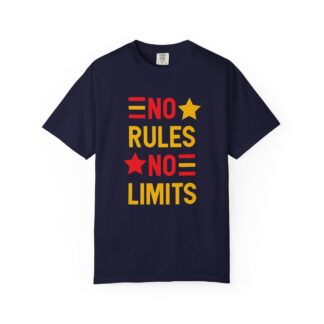 Sarcastic Quote T-Shirts: Bold Graphic Humor - No Rules No Limits Unisex Tee - Image 33
