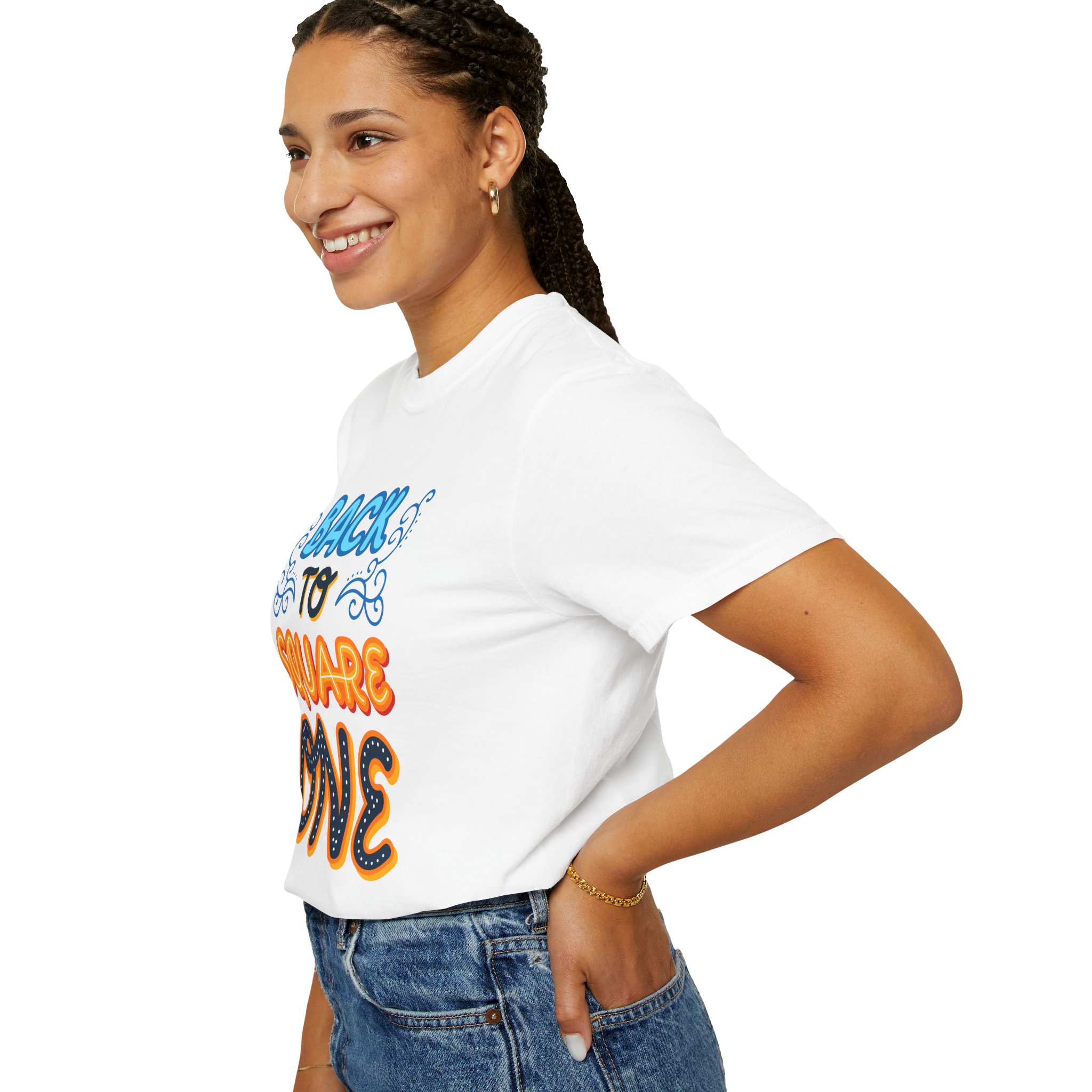 b2 - 2.8d - Back to Square One T-Shirt – Retro Fun Graphic Tee for Fresh Starts & Playful Everyday Vibes. - Image 5