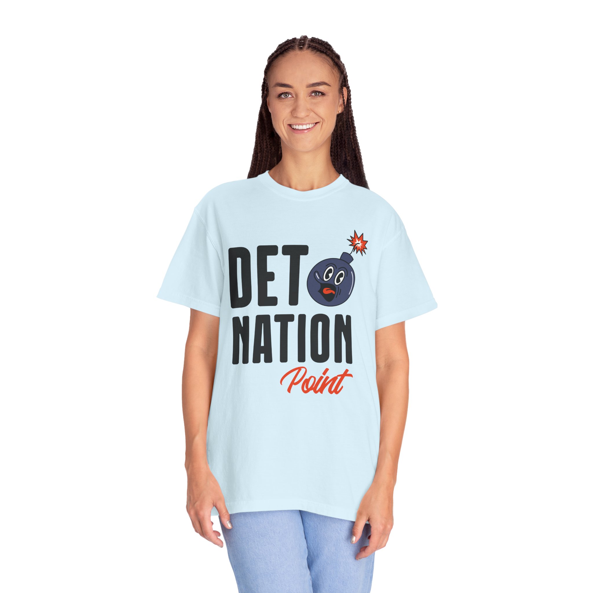 Detroit Nation Point T-Shirt – Bold Sports Fan Graphic Tee for Detroit Fans & Streetwear Style. - Image 35