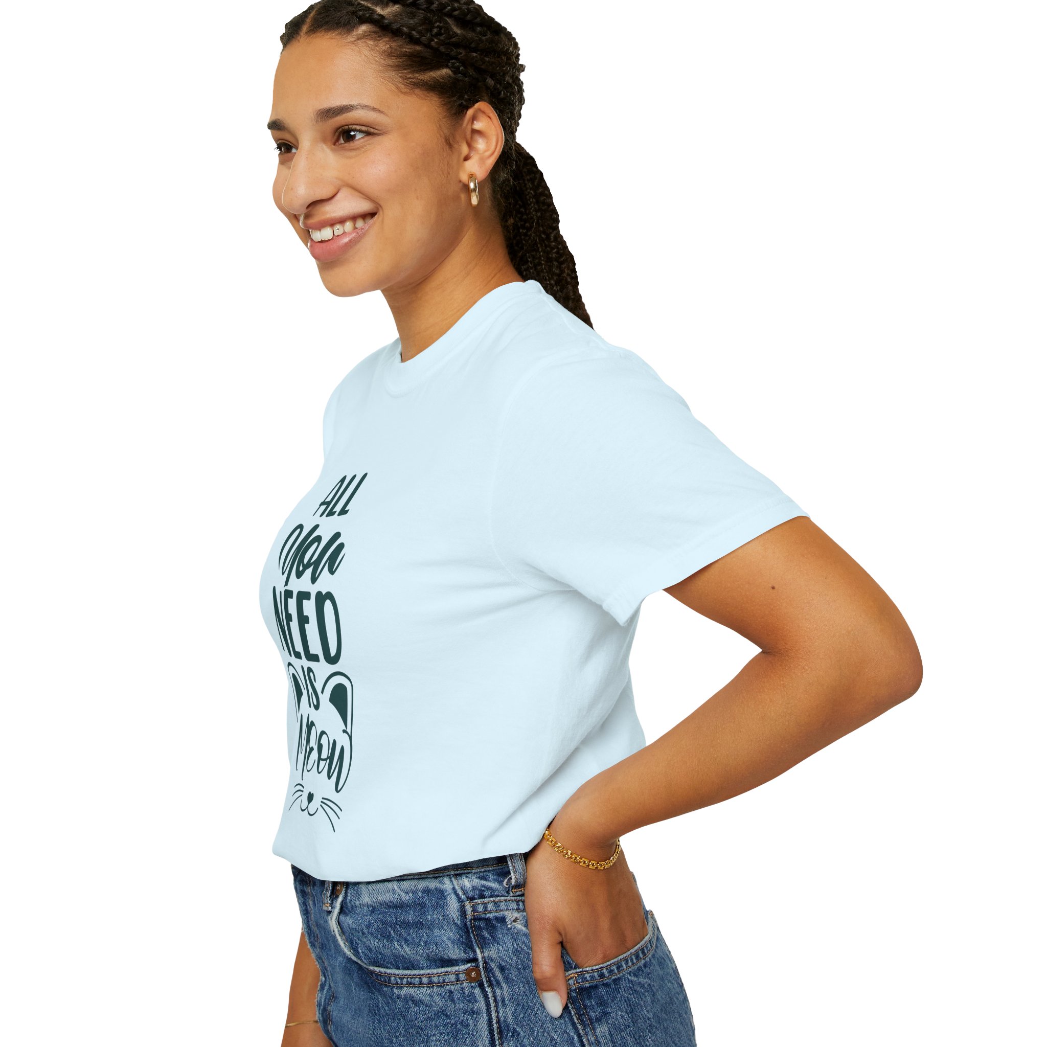 All You Need Is Meow T-Shirt – Cute Cat Lover Graphic Tee for Men & Women, Casual Everyday Wear & Perfect Gift Giving - Image 37