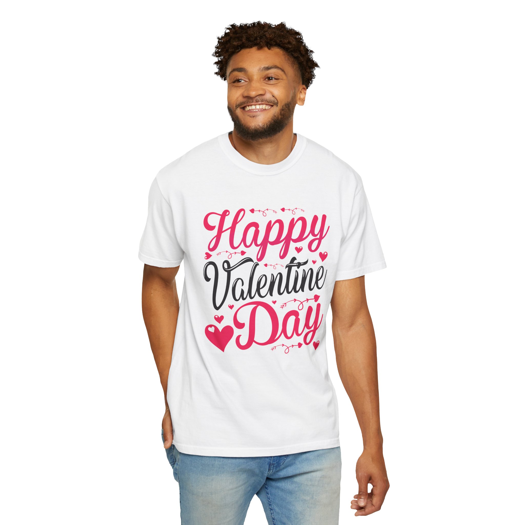 Valentine's Day Unisex T-shirt, Cute Valentine's Gift, Love Tee, Romantic Shirt, Happy Valentine's Day Apparel. - Image 14