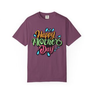 Happy Mother’s Day Colorful Hand-Lettered T-Shirt – Cute Mom Gift Graphic Tee, Celebration Wear & Gift Giving. - Image 49