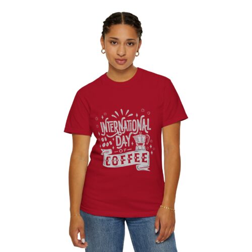 Cool coffee lover tshirt for men Celebration - Image 4