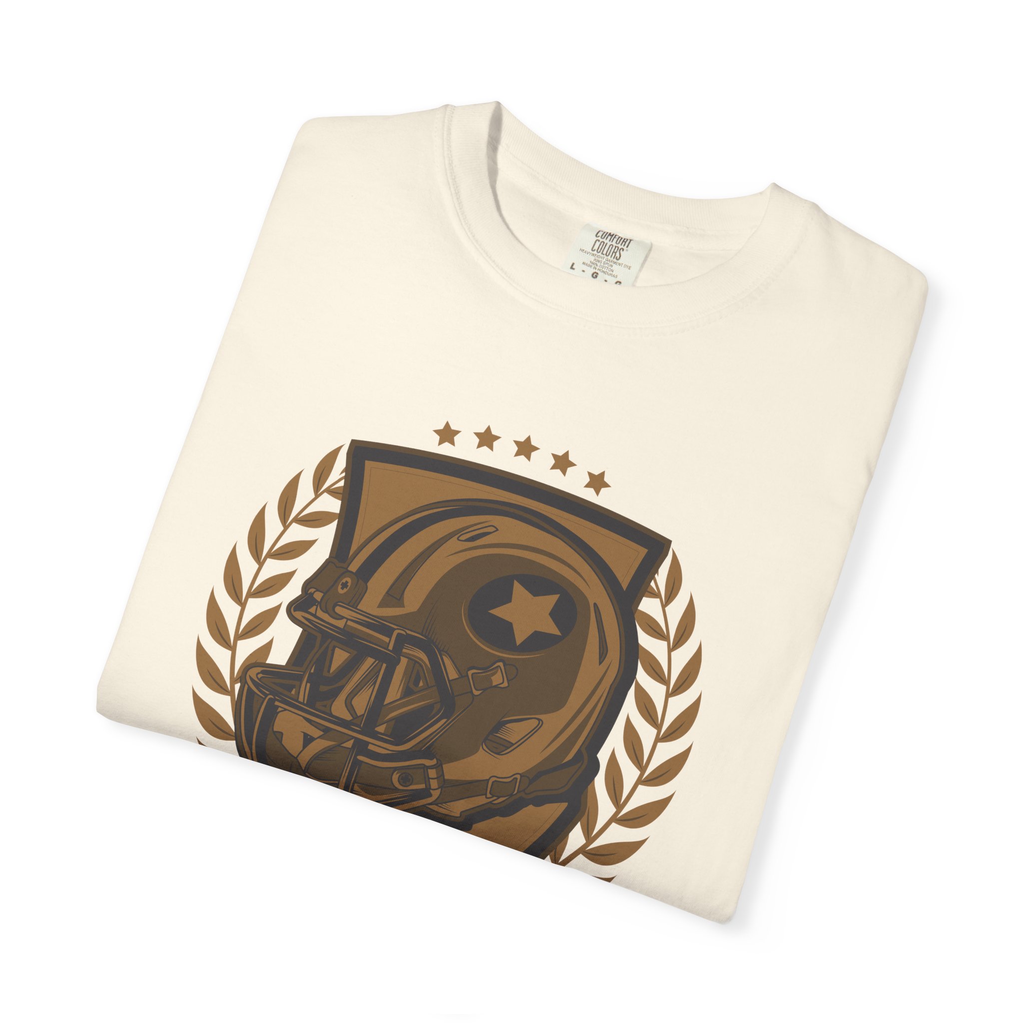 C - 16.14 - Football Unisex Garment-Dyed T-shirt | Casual Sports Apparel, Gift for Fans, Game Day Wear, Comfortable Everyday Style. - Image 15