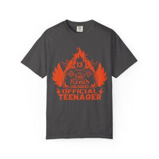 Teen Gamer Tshirt - Official Birthday Tee - Level Unlocked Official Teenager Unisex Tee – 13th Birthday Gamer Graphic Tee for Teens, Fun Celebration & Gaming Vibes. - Image 41