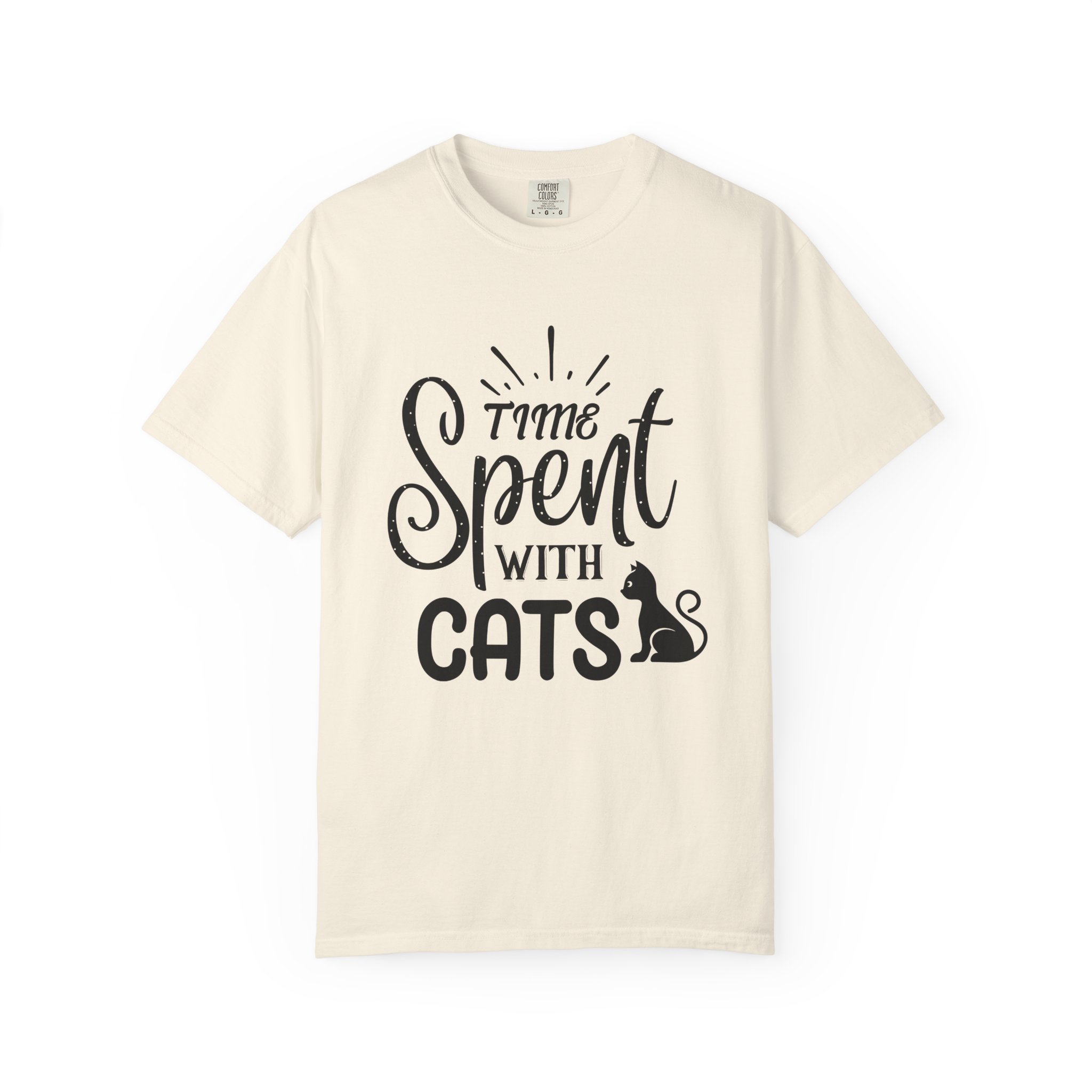 b2 - 5.13 - Time Spent with Cats T-Shirt – Heartwarming Cat Lover Graphic Tee for Cozy Moments & True Pet Love. - Image 17