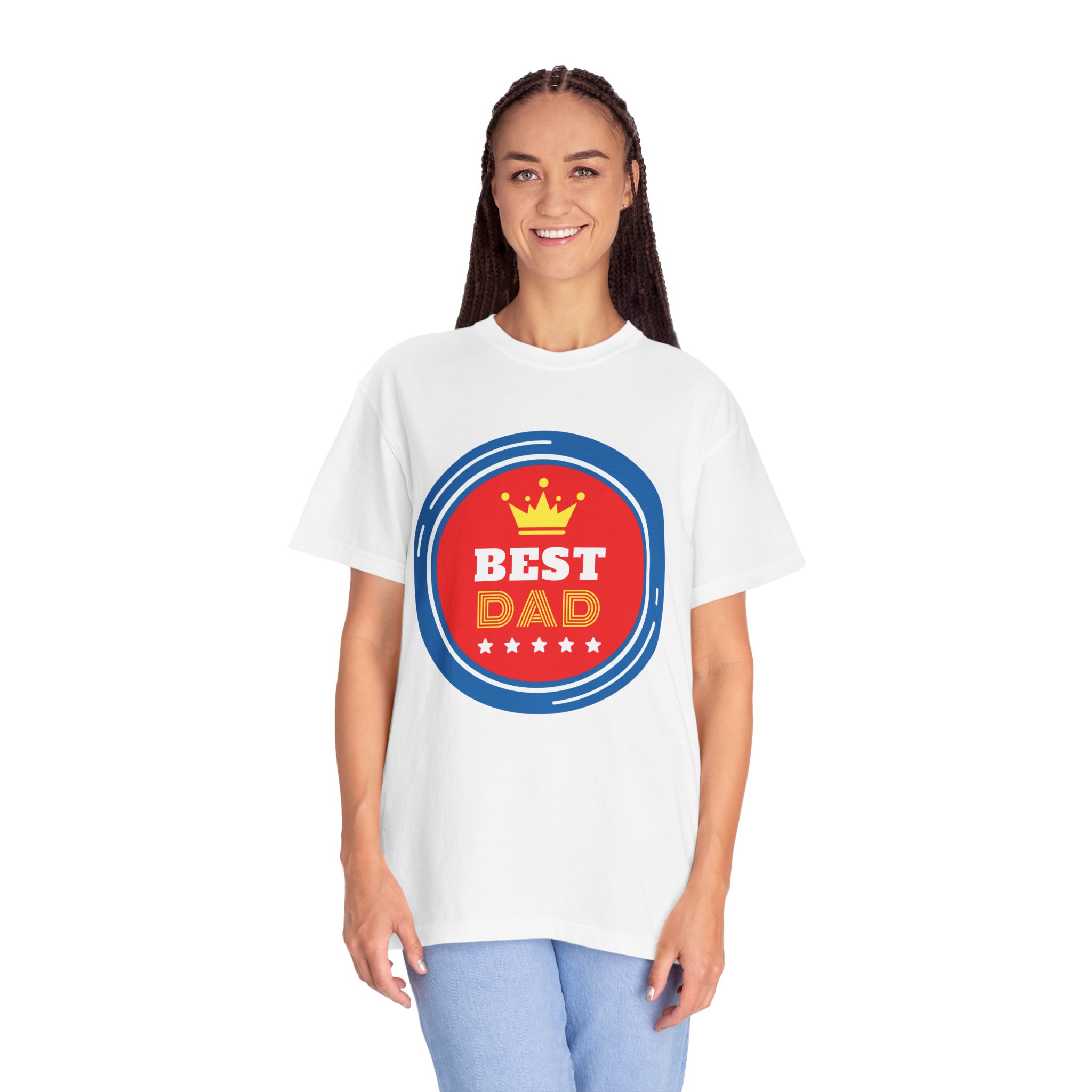 Best Dad T-Shirt, Father's Day Gift, Unisex Tee, Dad Celebration Shirt, Casual Humor Top, Birthday Gift for Dad. - Image 3