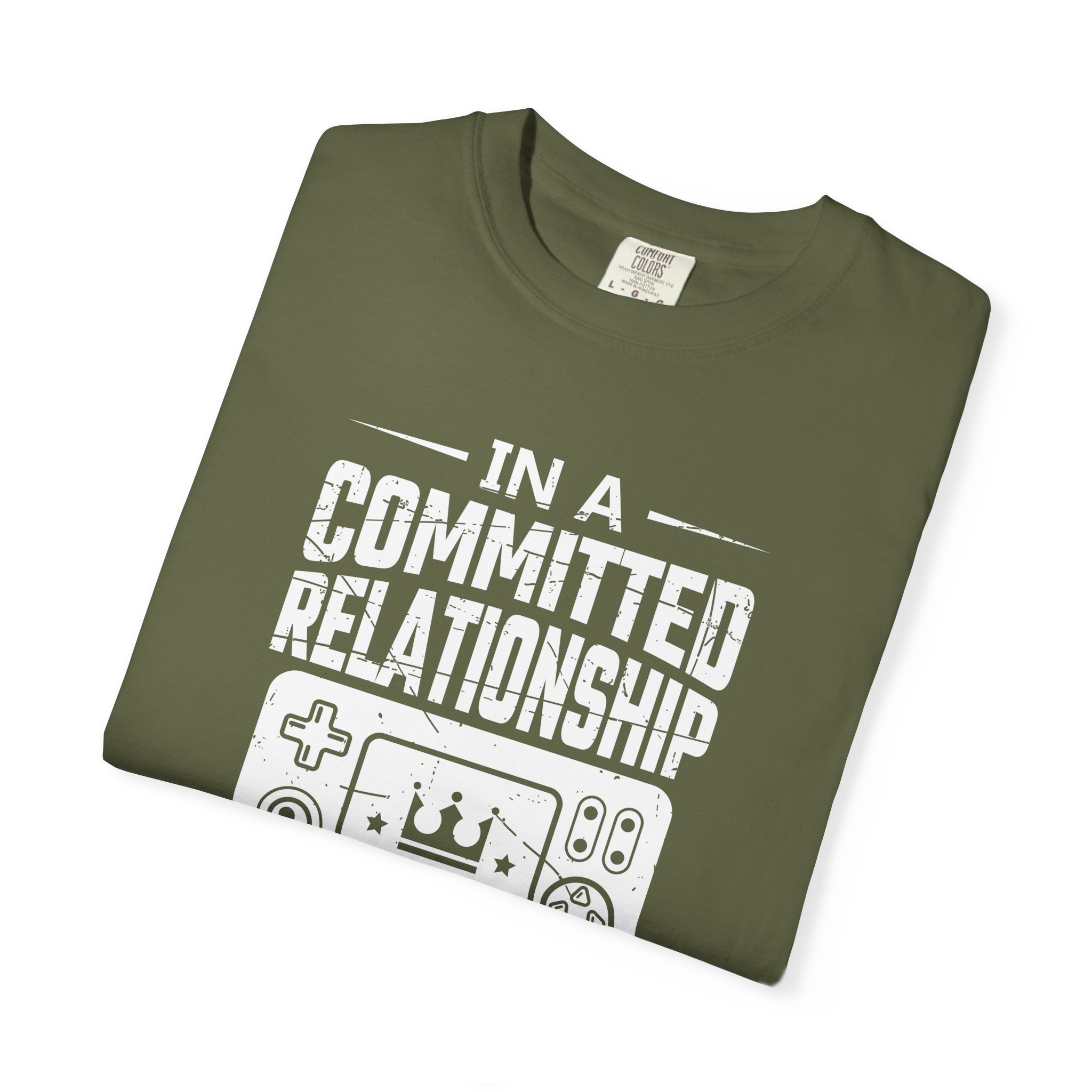 Committed to My Controller T-Shirt – Funny Gamer Graphic Tee for Video Game Lovers & Gaming Enthusiasts. - Image 15