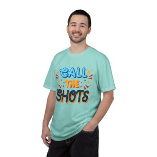 Vintage Funny Tshirt - Call the Shots - Unisex Tee - Image 18