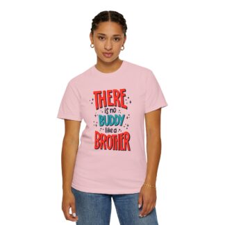 Motivational t-shirt for Heartwarming Brothers - There Is No Buddy Like a Brother Unisex Tee - Image 52