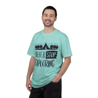 Adventure-Ready Garment-Dyed T-Shirt | Never Stop Exploring Graphic Tee, Camping Shirt, Travel Apparel, Nature Lover Gift. (Copy) - Image 42