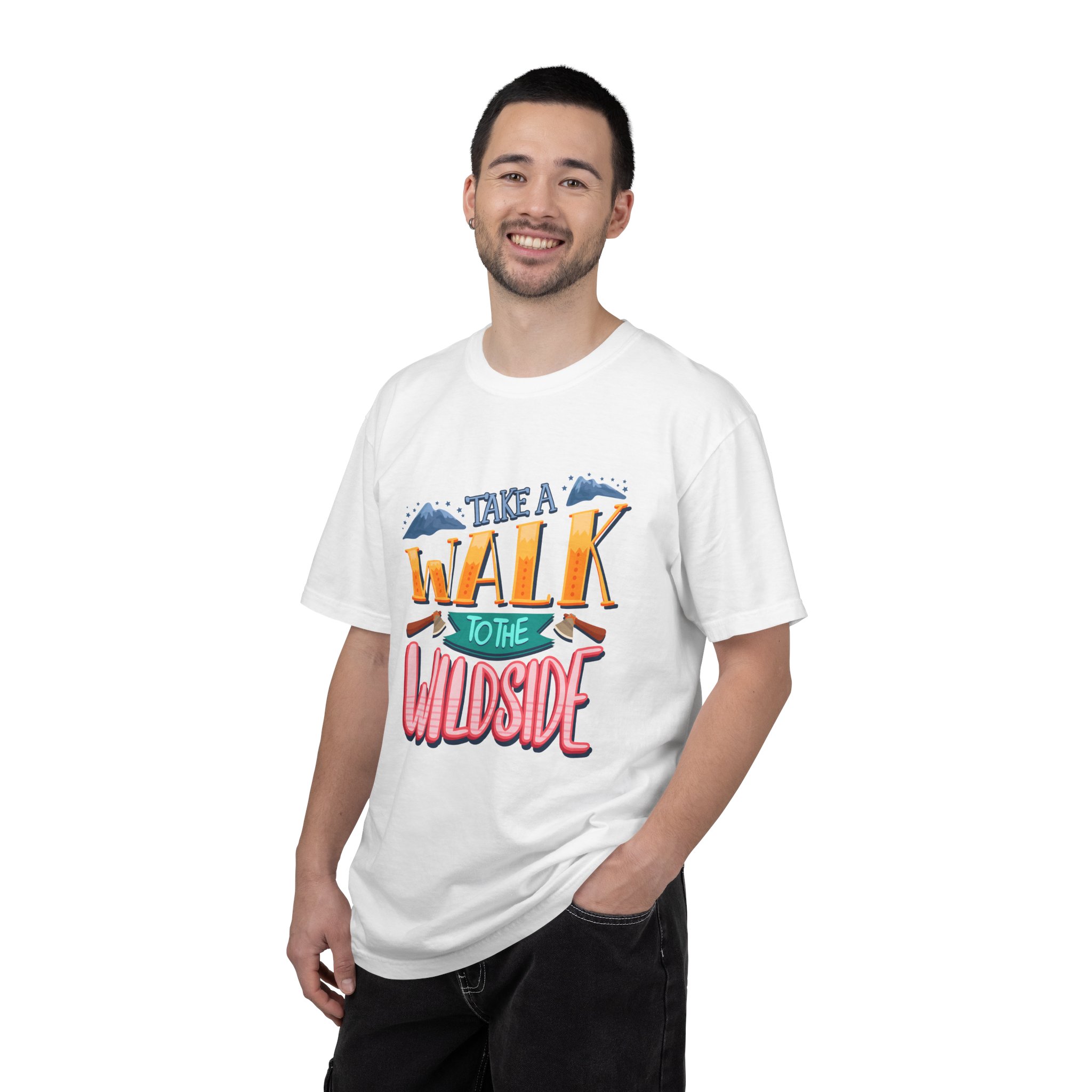 Wildside Adventure T-Shirt, Wanderlust Tee, Nature Lover Shirt, Casual Outdoor Wear, Hiking Gift. - Image 10
