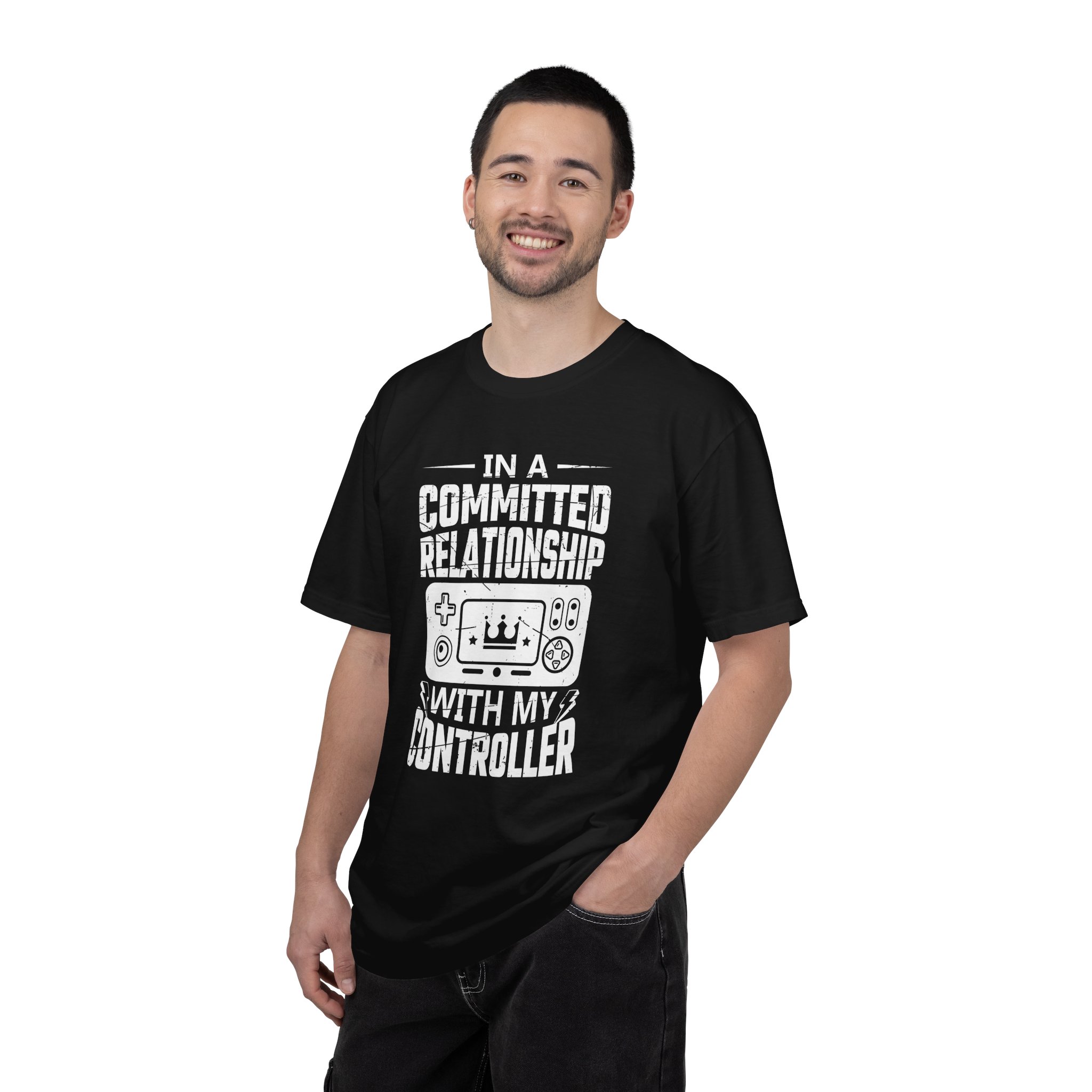 Committed to My Controller T-Shirt – Funny Gamer Graphic Tee for Video Game Lovers & Gaming Enthusiasts. - Image 34