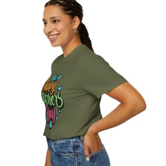Happy Mother’s Day Colorful Hand-Lettered T-Shirt – Cute Mom Gift Graphic Tee, Celebration Wear & Gift Giving. - Image 21