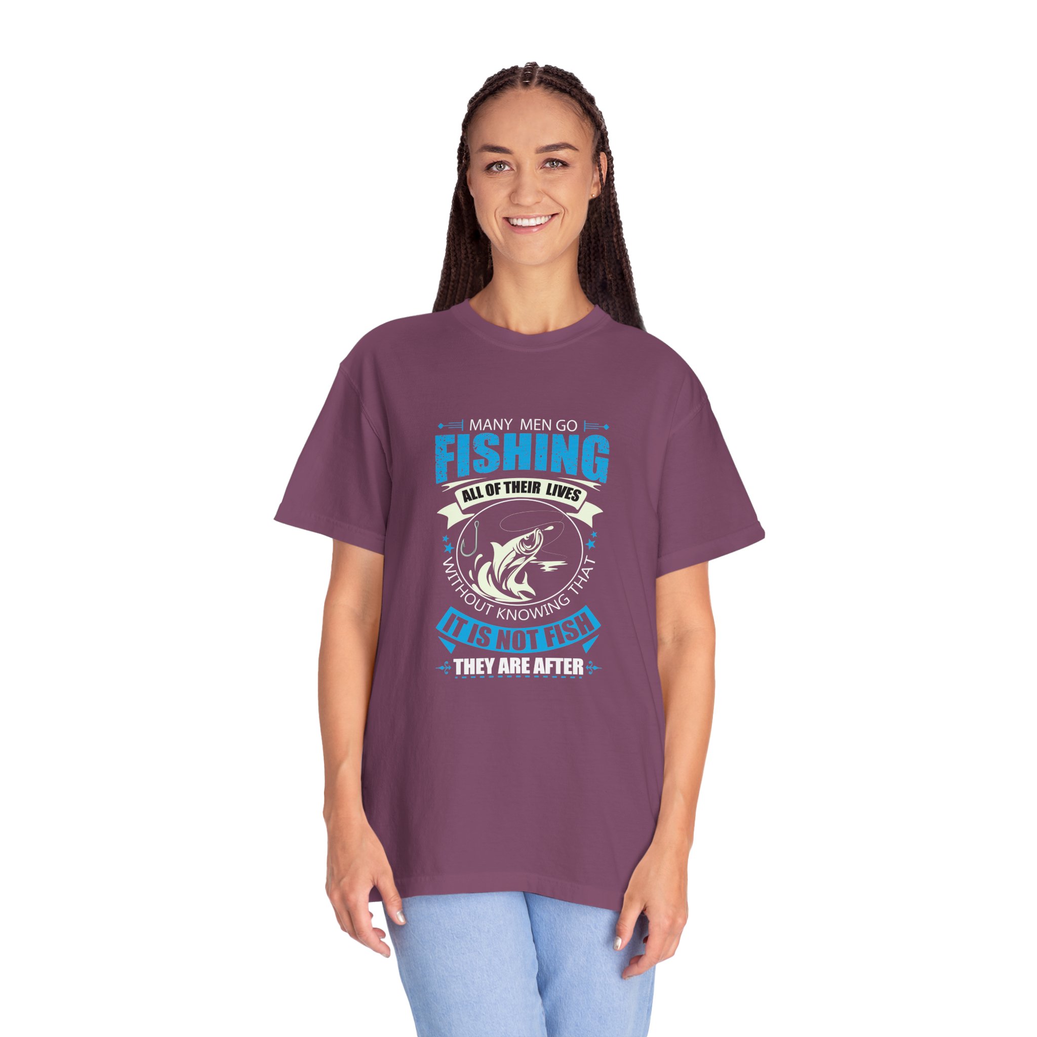 Fishing Enthusiast T-Shirt, Unisex Fishing Shirt, Angler Gift, Outdoor Apparel, Casual Wear, Birthday Gift. - Image 19