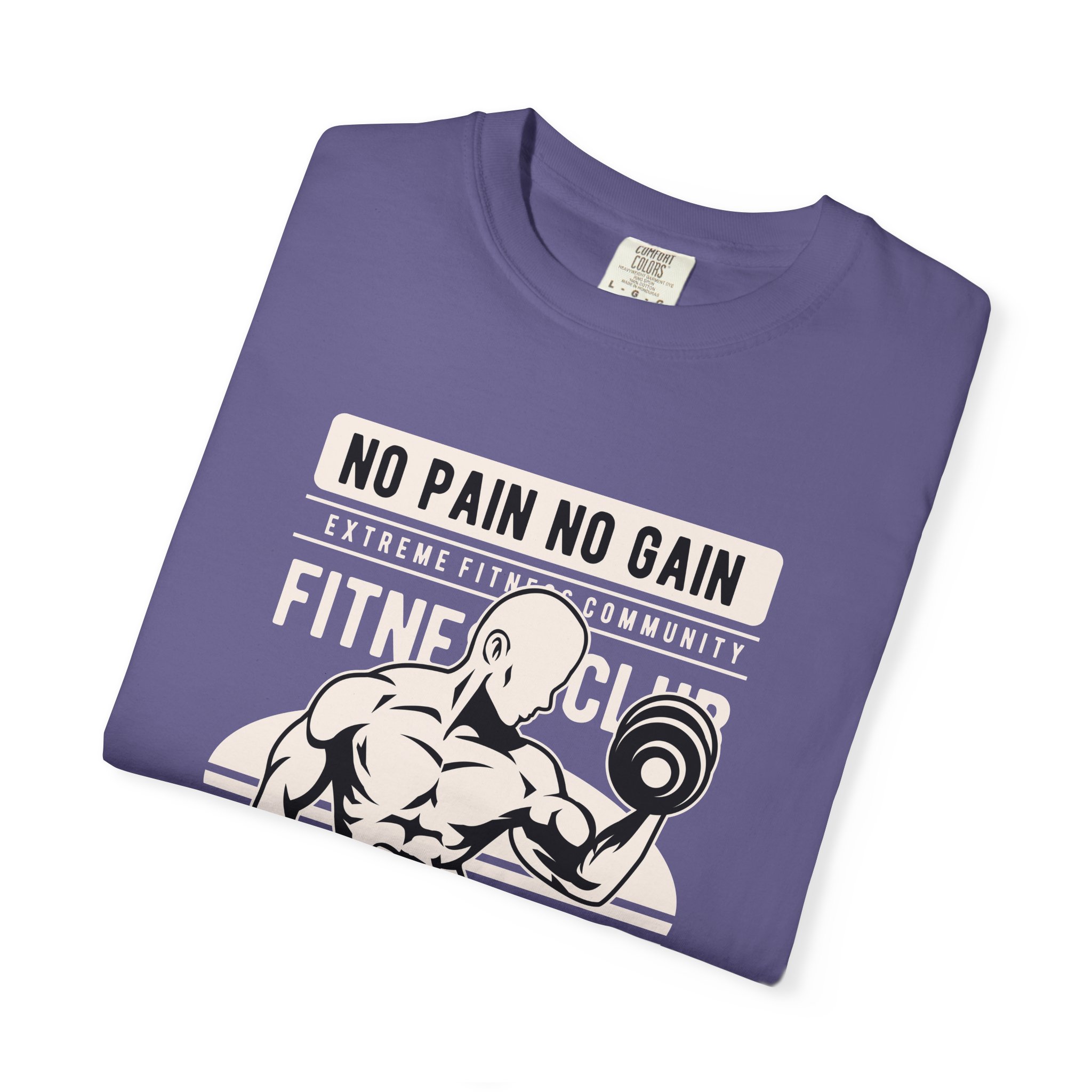 Fitness Motivation T-Shirt, Workout Tee, Gym Gear, Gift for Lifters, Unisex Casual Top, No Pain No Gain Design. - Image 35