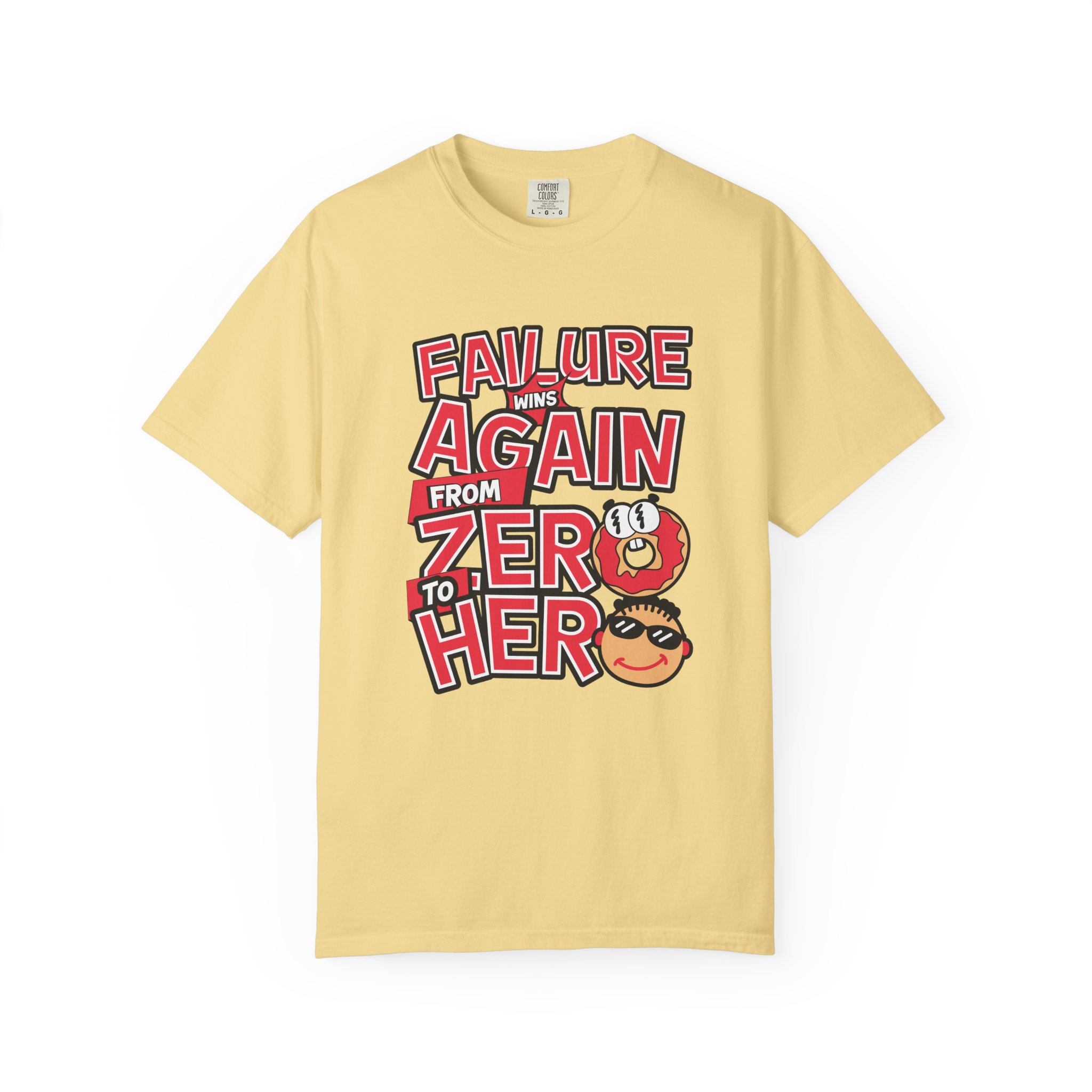 b2 - 2.3 - From Failure Again to Hero T-Shirt – Motivational Graphic Tee for Growth, Resilience & Success Mindset. - Image 17