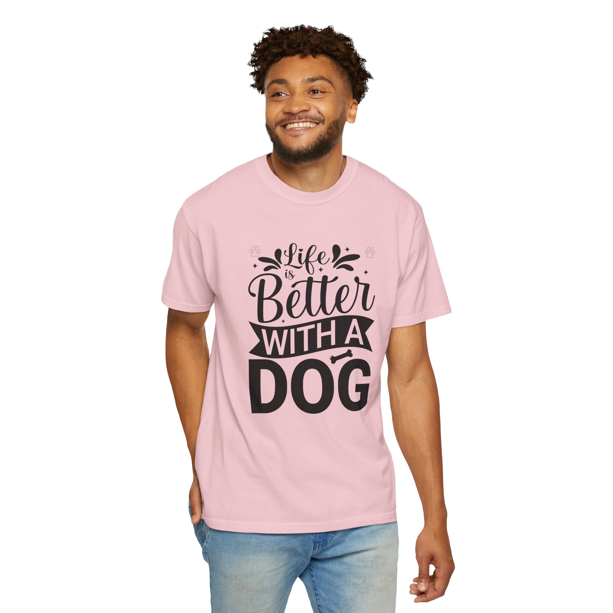 Life Is Better with a Dog T-Shirt – Cute Dog Lover Tee for Pet Owners & Dog Parents. - Image 54