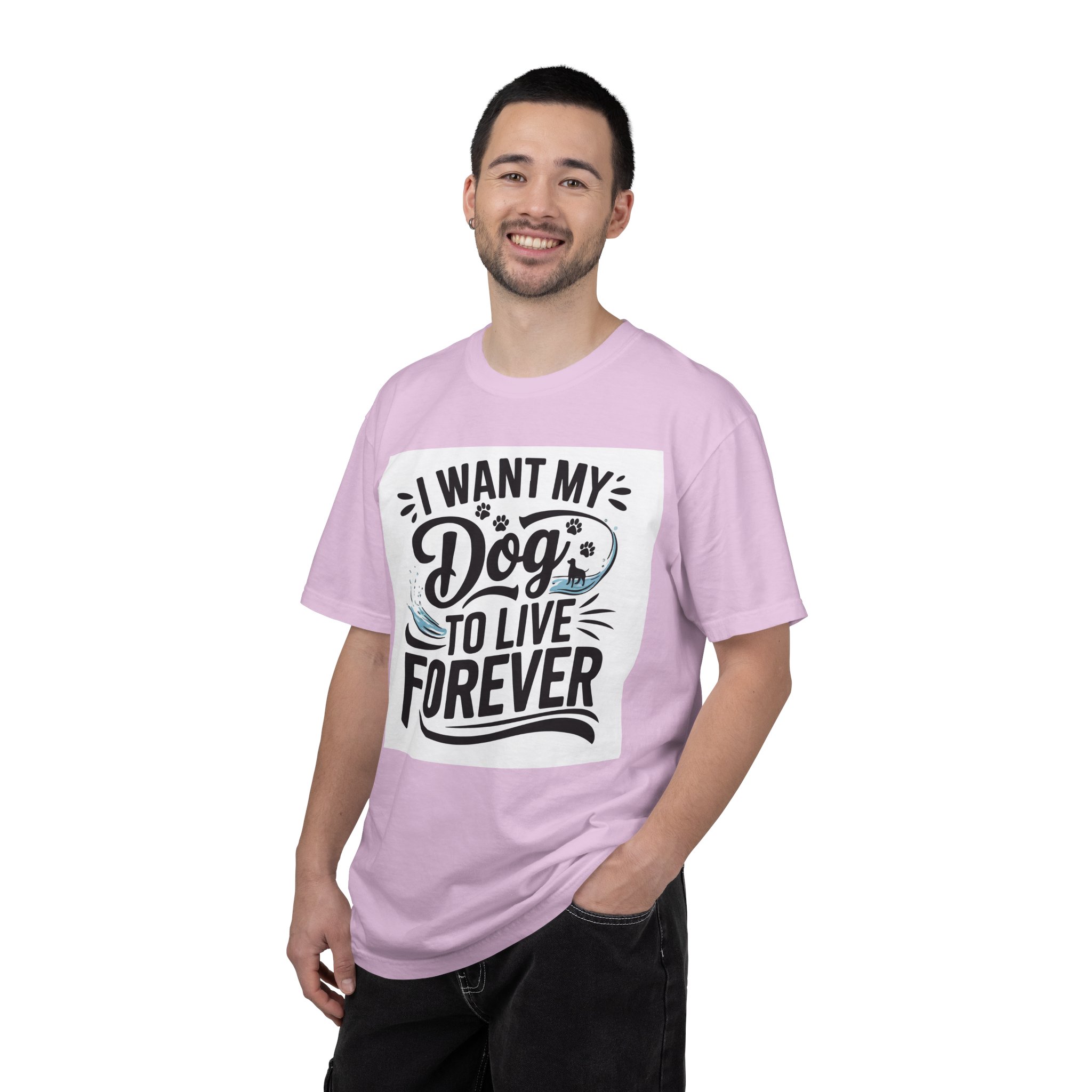 I Wish My Dog Could Live Forever T-Shirt – Dog Lover Graphic Tee for Pet Owners & Dog Parents. - Image 42