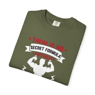 There Is No Secret Formula T-Shirt – Motivational Fitness Graphic Tee for Hard Work, Discipline & Real Results. - Image 15