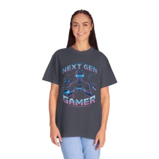 Retro gaming t-shirt Next Gen Gamer Tee – Retro Neon Video Game Graphic - Image 19
