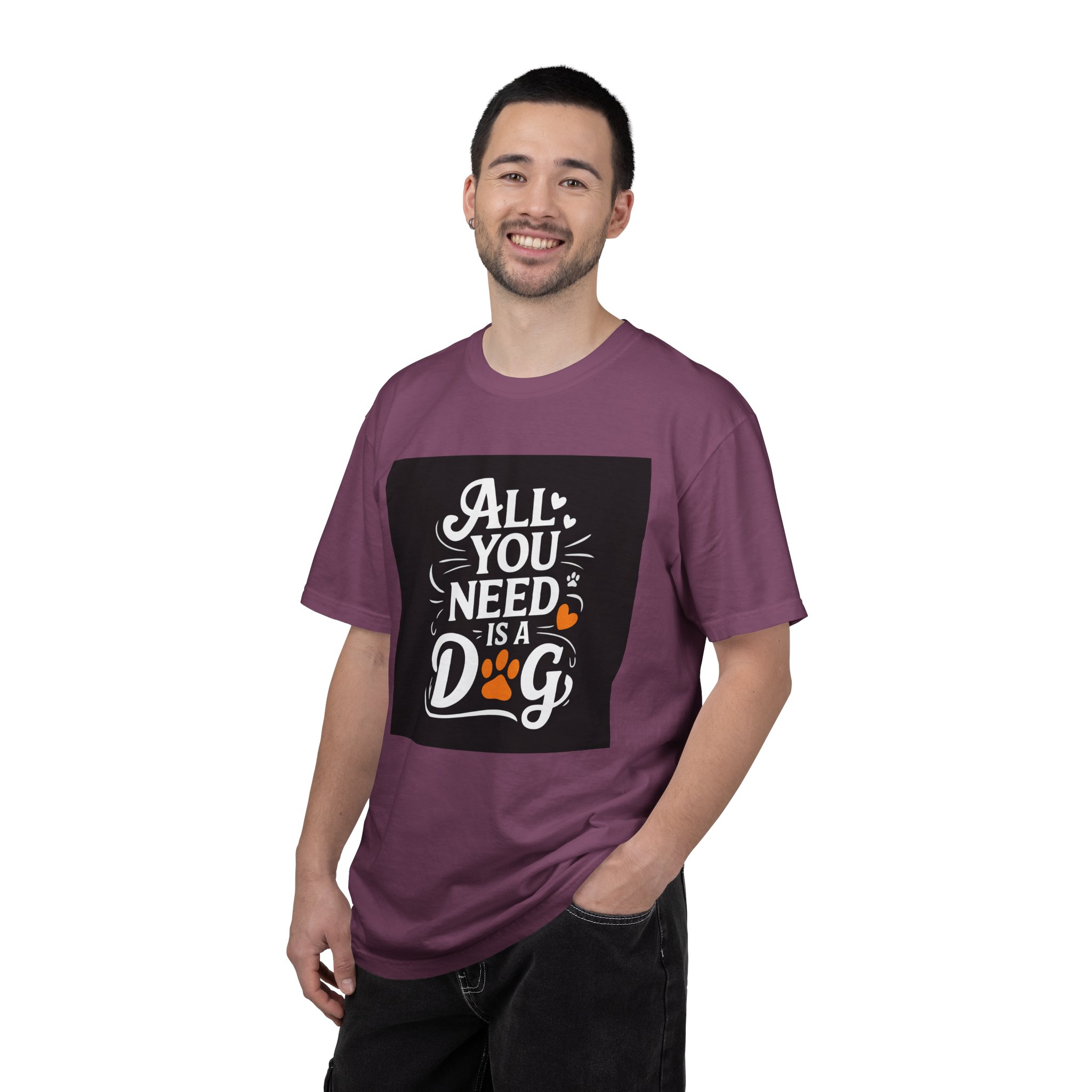 Dog Lover's Unisex Garment-Dyed T-Shirt | All You Need Is a Dog, Pet Owner Gift, Dog Mom Shirt, Animal Lover Tee, Cute Pet Apparel. - Image 42