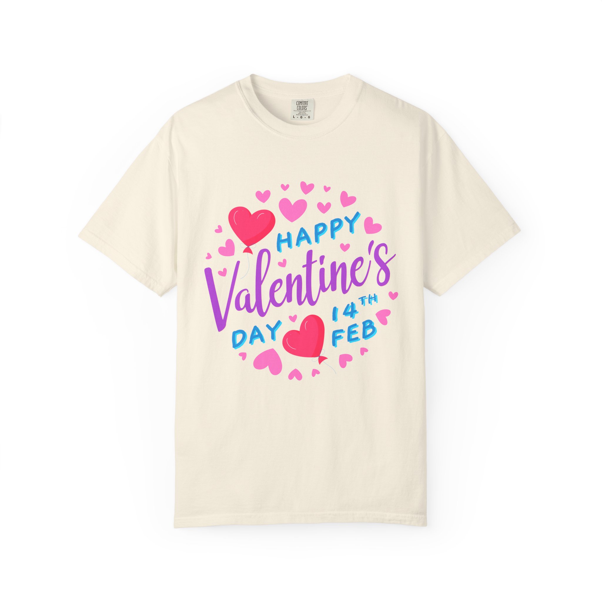 b2 - 8.1 - Happy Valentine’s Day 14th Feb T-Shirt – Cute Heart Graphic Tee for Love, Romance & Festive Celebration. - Image 9