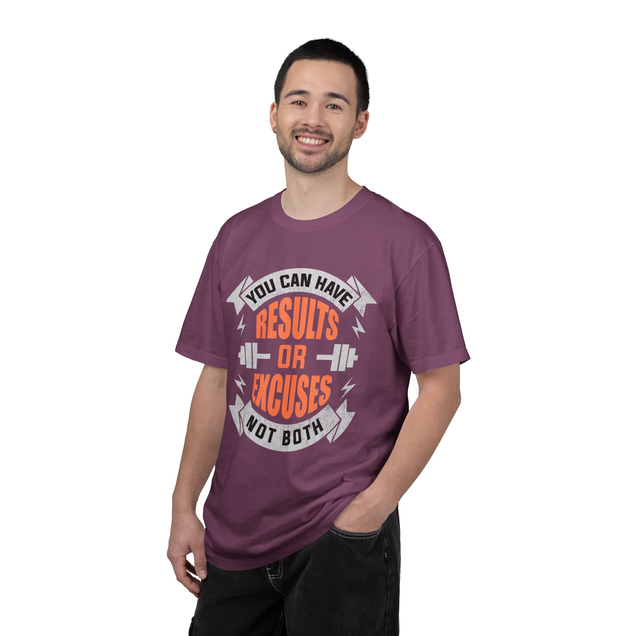 b2 - 6.18 - You Can Have Results or Excuses Not Both T-Shirt – Motivational Gym Graphic Tee for Discipline, Focus & No-Excuses Mindset. - Image 42