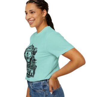 Gym Weightlifting T-Shirt – Retro Barbell Strength Graphic Tee for Powerlifting, Training & Classic Fitness Style. - Image 45